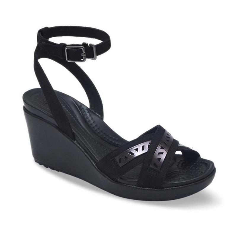 crocs leigh wedge uk