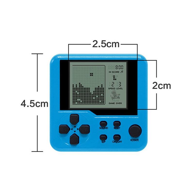 Jual Iit Ultra Small Mini Classic Tetris Handheld Game Console Portable Lcd Player Children Educational Electronic Toy Random Color Online Desember 2020 Blibli