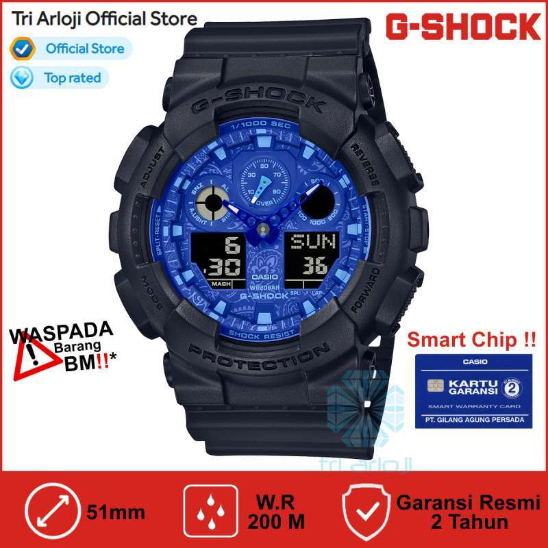 G shock biru shop