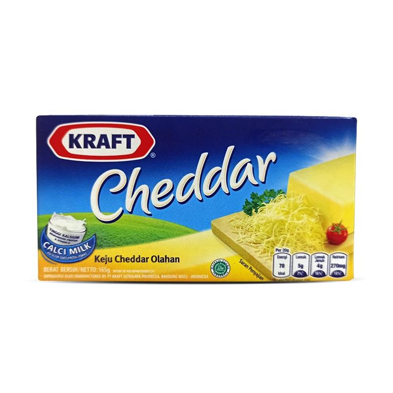 Jual Kraft Cheddar Cheese Keju 165 G Online Desember 2020 Blibli