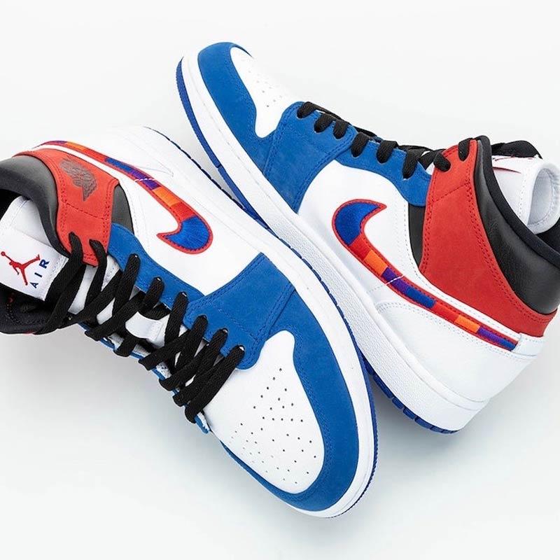 Promo NIKE Air Jordan 1 Mid Swoosh Sneakers Pria - Multicolor di Seller  Aufa - Kota Palembang, Sumatera Selatan | Blibli