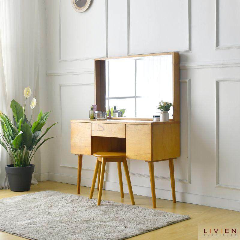 Jual Meja Rias Meja Rias Minimalis Lemari Meja Rias Cermin Meja Meja Konsol Livien Moana Dressing Table Online Oktober 2020 Blibli Com