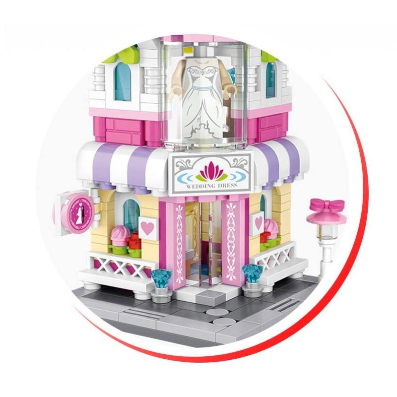 Jual Loz Assembling Bridal Shop Model Building Quiz Christmas Diy Mini Building Blocks Puzzle Educational Toy For Kid Online September 2020 Blibli Com