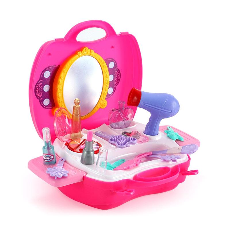 Jual H Ikea Pretend Play Makeup Case Cantainer Toys Funny Make Up