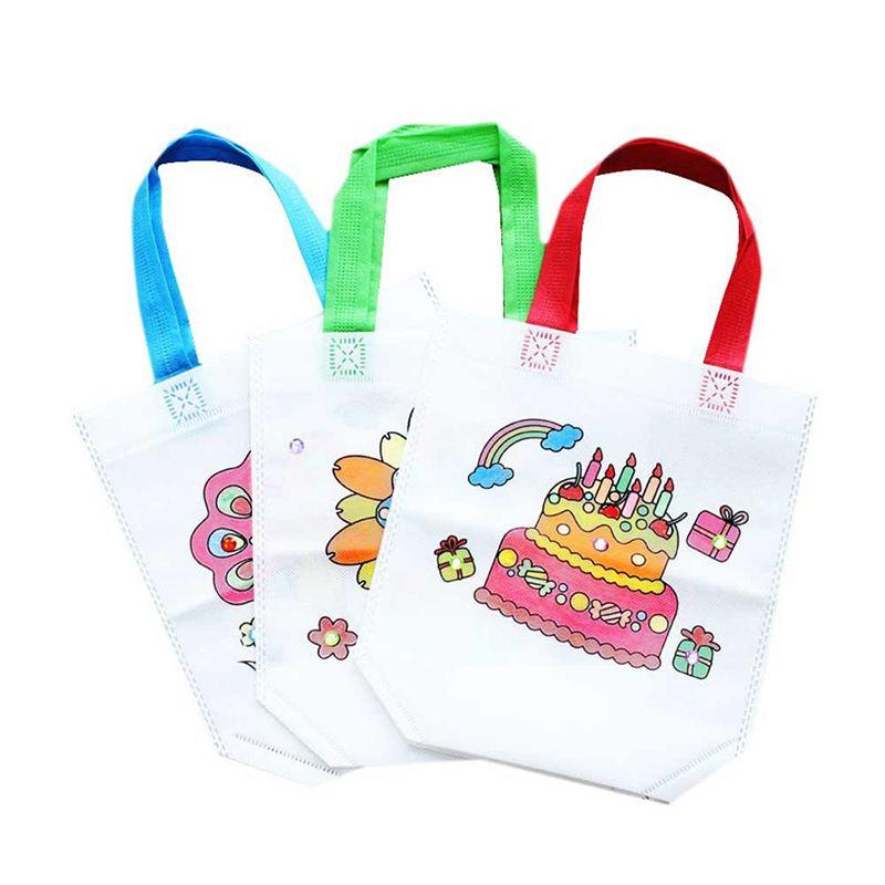 Jual H Ikea Diy Non Woven Graffiti Bag Kindergarten Hand Painting Materials Antistress Puzzle Educational Toy For Children Random Color Online September 2020 Blibli Com