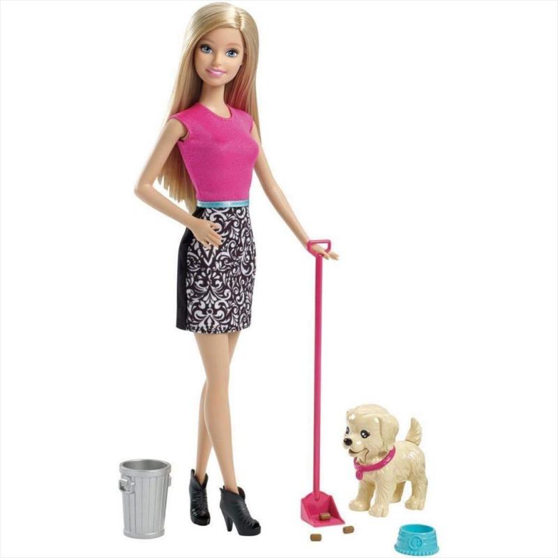 barbie potty training pups