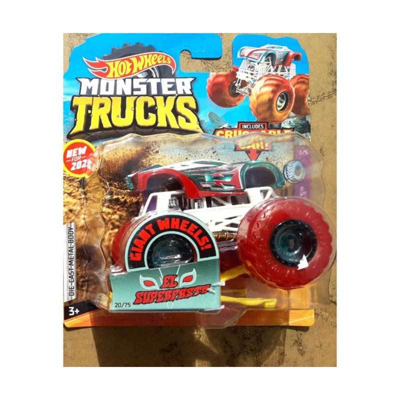 Jual Hot Wheels Monster Trucks Jam 2019 El Superfasto Die Cast