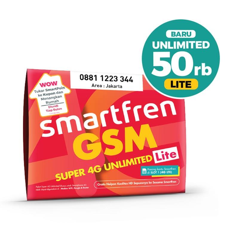 Jual Smartfren Unlimited Sim Card Kartu Perdana 4g Lte Lite Online Februari 2021 Blibli Batas pemakaian wajar 1 gb/hari, masa aktif 7 hari. smartfren unlimited sim card kartu perdana 4g lte lite