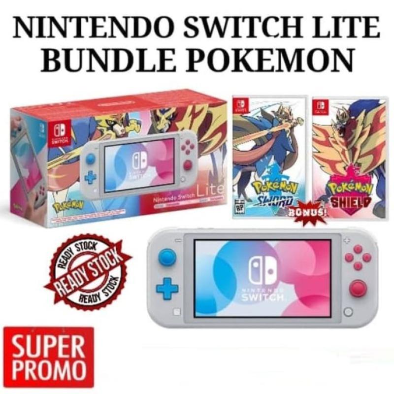 can you play pokemon shield on switch lite