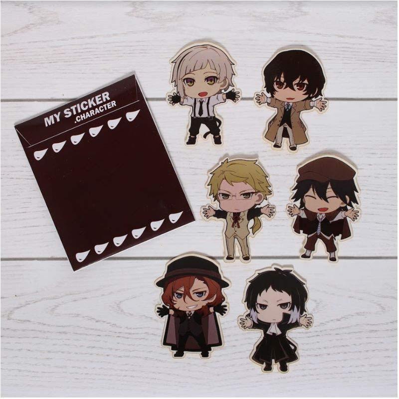 Jual Oem Bungou Stray Dogs 1 Anime Set Sticker Online Maret 2021 Blibli Великий из бродячих псов 1 сезон. oem bungou stray dogs 1 anime set sticker