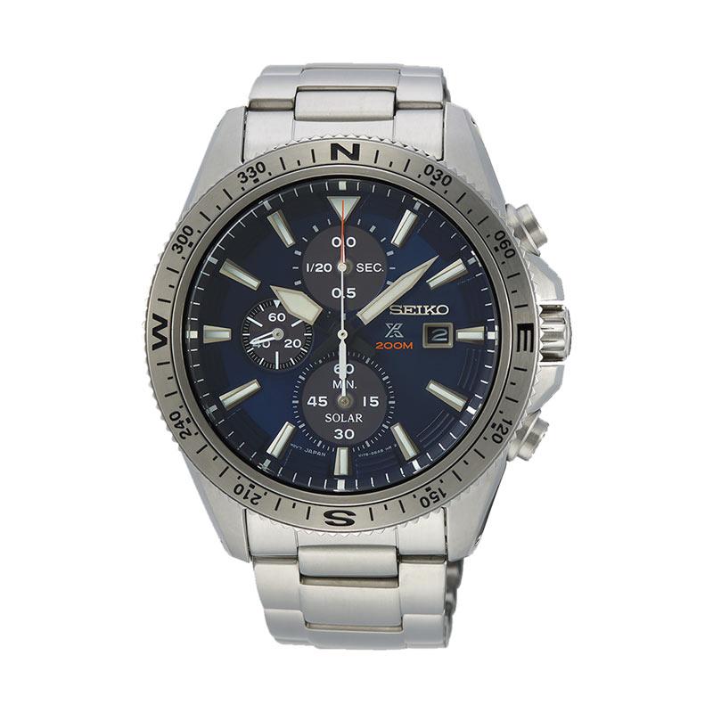 Jual Seiko Prospex Land Chronograph Solar Jam Tangan Pria Ssc370p1 Online Desember 2020 Blibli
