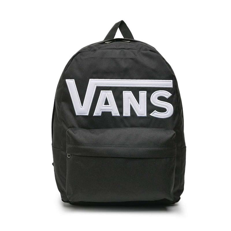 Jual Vans M Old Skool II Backpack Pria Black White 3