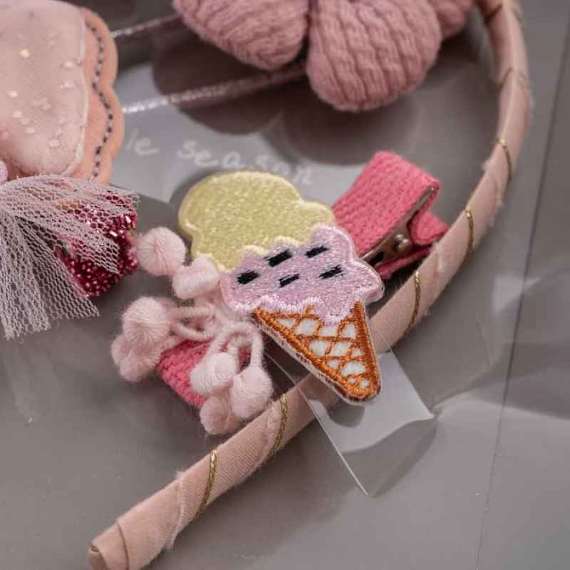i tech berjaya arami kids hair accessories gift box bando jepit ikat rambut anak