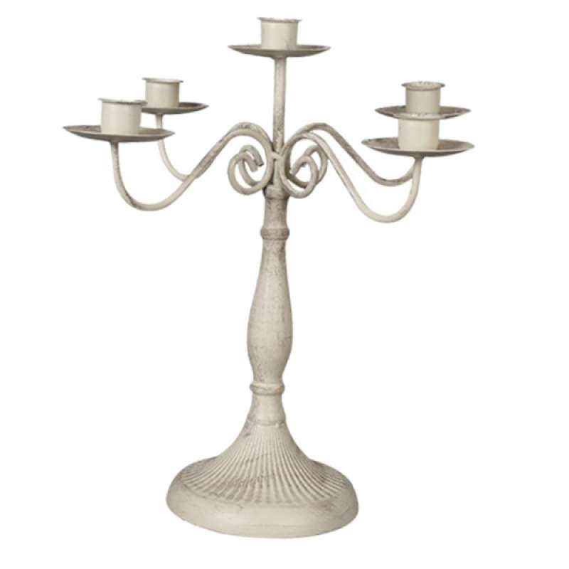 Jual Oem Vintage Iron Candelabra Desktop Candle Holder Candlestick Home Wedding Decor Online April 2021 Blibli