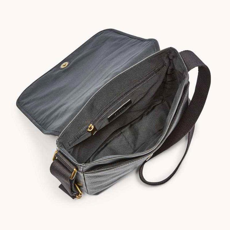 Jual Fossil Trey City Bag Tas Selempang Pria Black SBG1224001