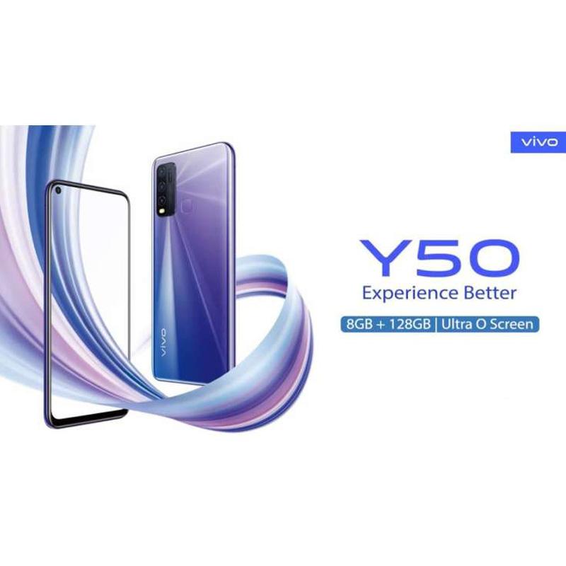 Jual Vivo Y50 Smartphone 128gb 8 Gb Free Handphone Fitur Online November 2020 Blibli Com