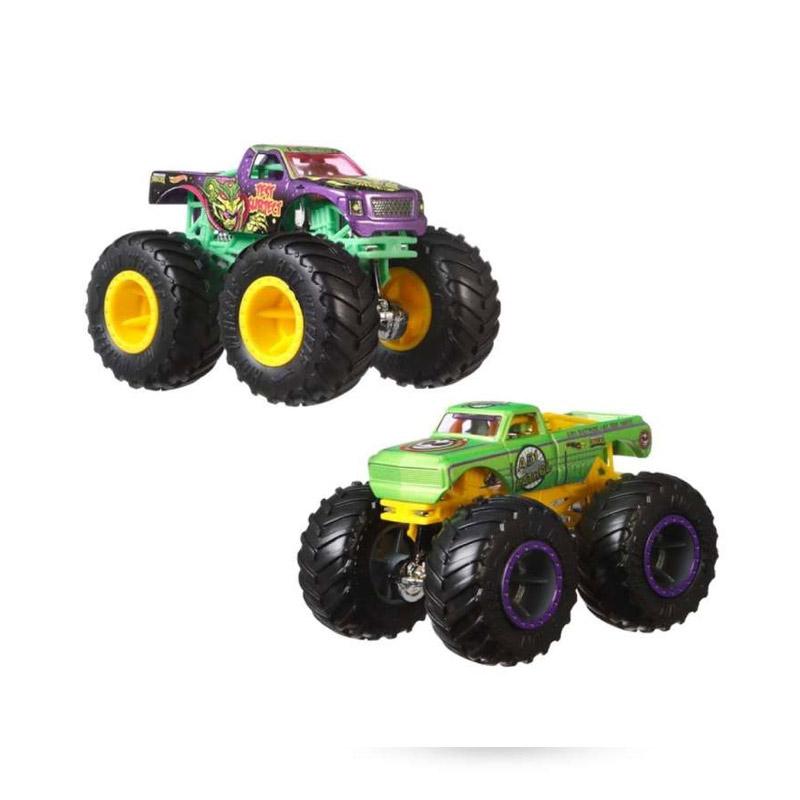 hot wheels monster trucks test subject