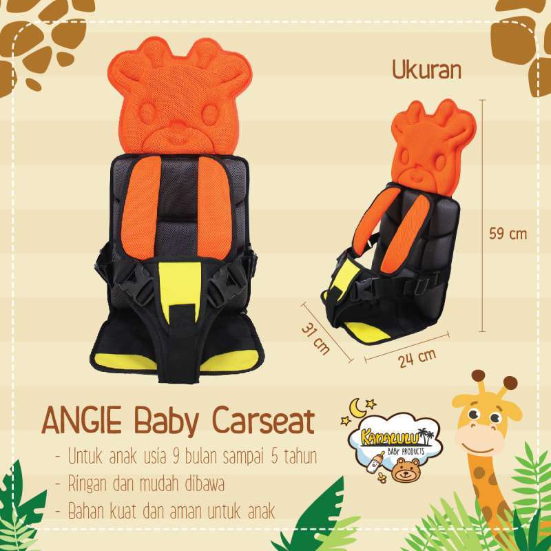 Jual Saneoo Motif Girrafe Baby Car Seat Online Desember 2020 Blibli