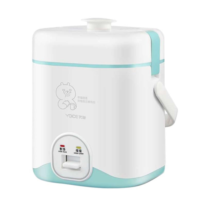YOICE 03 Mini Rice Cooker with 1.2L Nonstick Liner