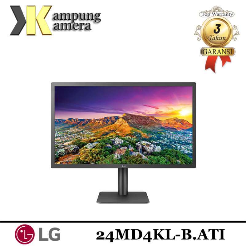 LG UltraFine 4K Display 24MD4KL Mac用モニター LG Mac専用4Kモニター