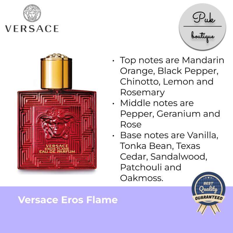 Jual Parfum Versace Eros Flame Men Original EDP 100ml di Seller