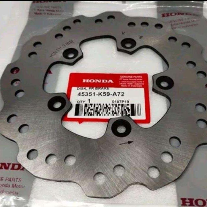 Jual Honda Piringan Cakram Disk Brake Bagian Depan For Honda Vario 150 Esp All New Vario Vario 125 Murah Mei 2021 Blibli