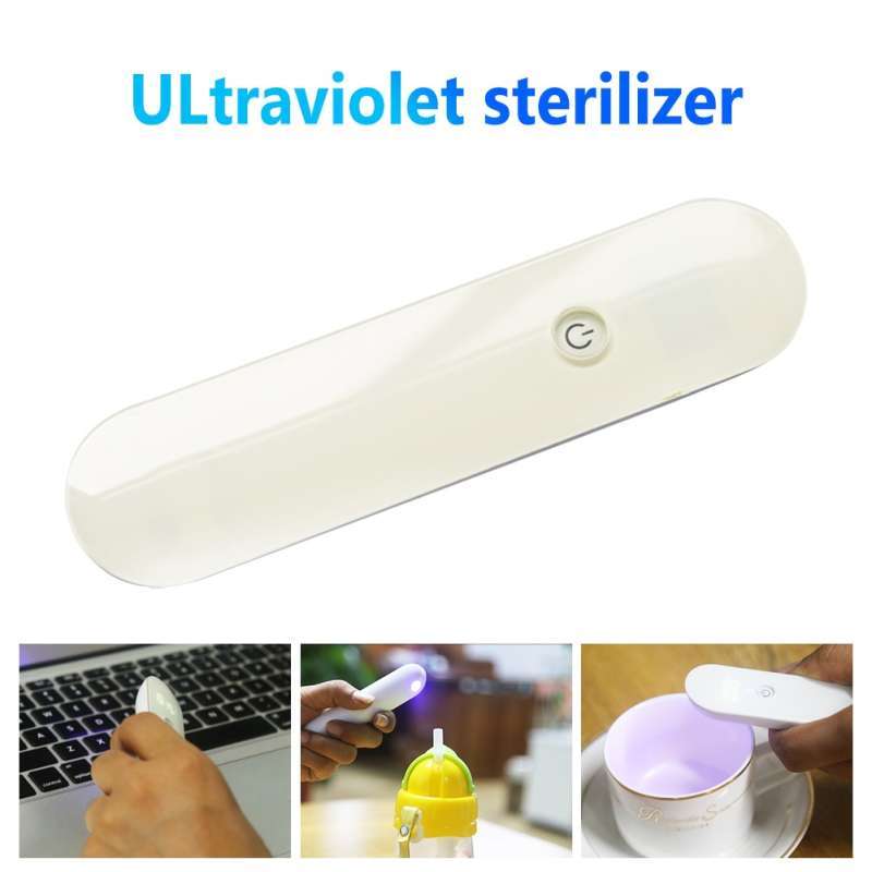 bluelans small portable multi purpose led uv light usb rechargeable ultraviolet lamp
