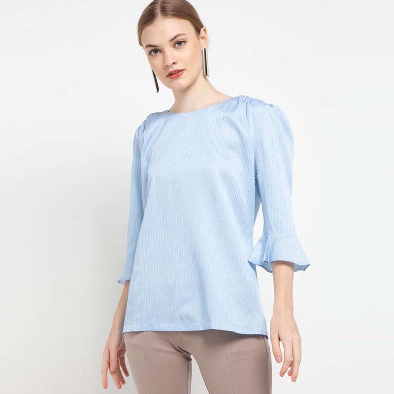 Promo White Mode Layla Blouse Wanita 