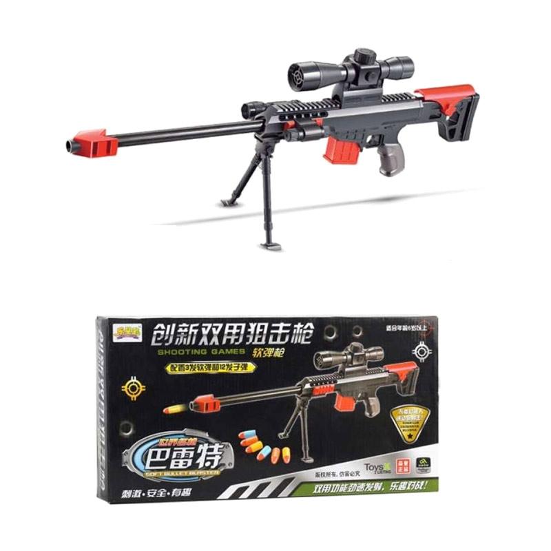 Jual Mainan Anak Pistol Perang Peluru Busa Nerf Pubg Shoot Gun Sniper Online Januari 2021 Blibli