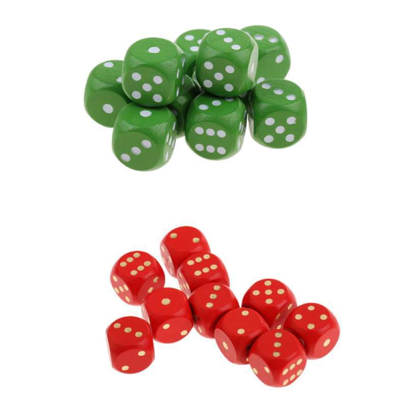 oem wooden dices set for table games role playing game d d rpg dnd mtg toy 20 pcs