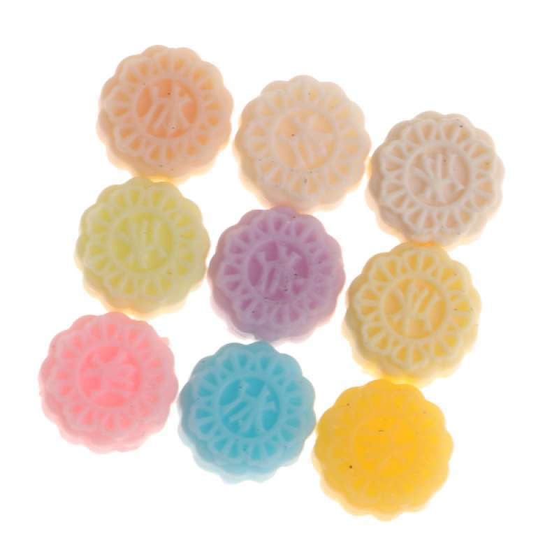 Jual Oem Multicolor Round Moon Cakes Dollhouse Miniatures Food Bakery Dessert 9 Pcs Terbaru Juni 2021 Blibli