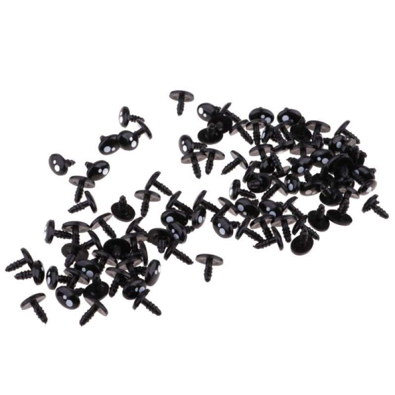 Jual Oem Eyeballs Doll Toys Diy Craft Accessories Black White