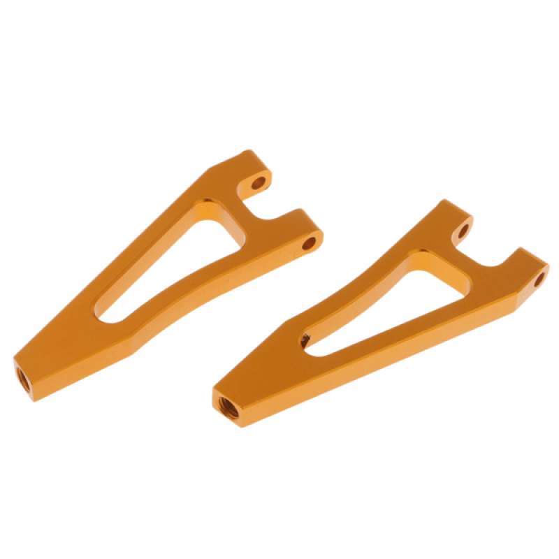 2x RC Car 1/10 HSP 166018 Aluminum Aolly Metal Front Upper Suspension Arms B 