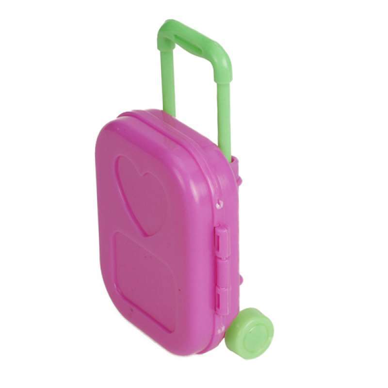 Jual OEM Doll Plastic Rolling Suitcase 