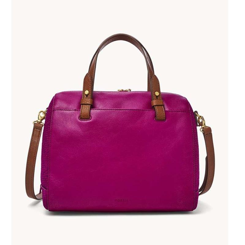 Fossil rachel satchel taupe new arrivals