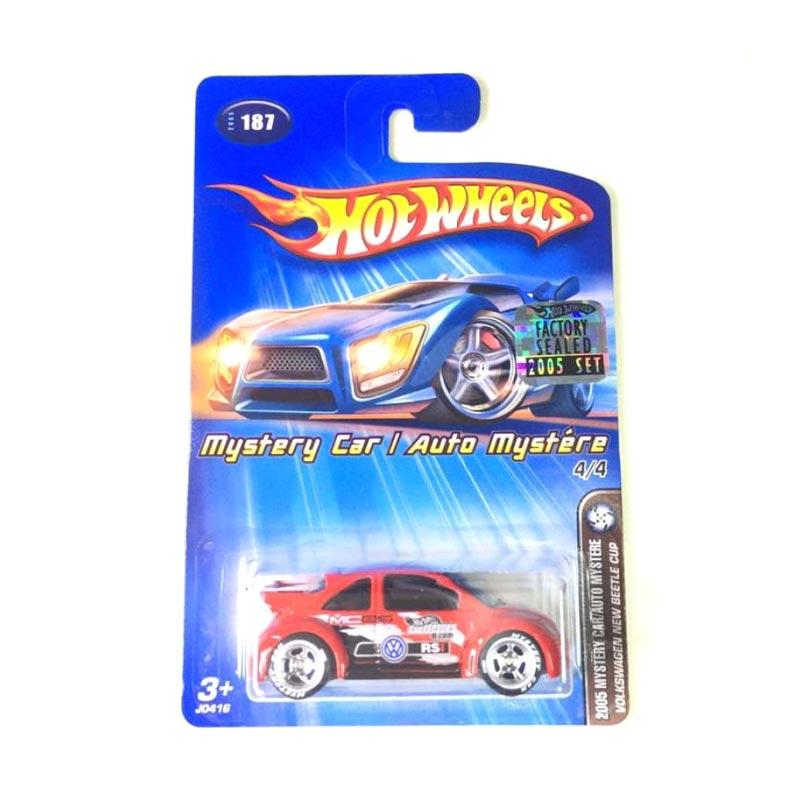 Jual Hot Wheels Super Treasure Hunt Volkswagen New Beetle Cup Merah 2005 Diecast Online Maret 2021 Blibli