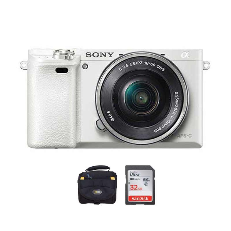 sony a6000 kit 16 50 mm kamera mirrorless