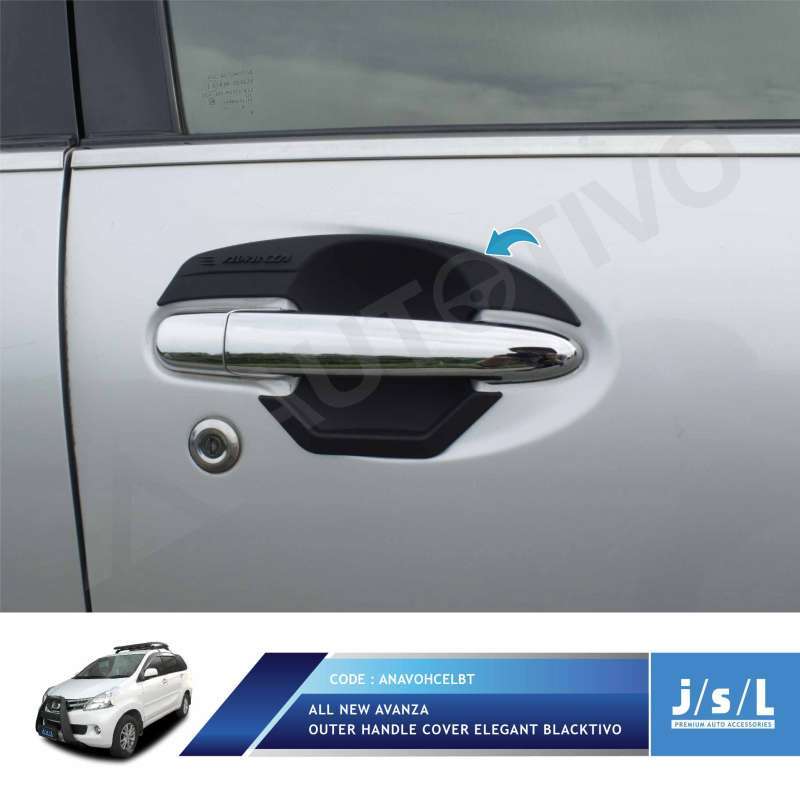 Jual Jsl Outer Handle Cover Elegant Blacktivo Mangkok Pintu For All New Avanza Murah Mei 2021 Blibli