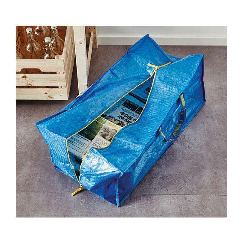 Jual Ikea Frakta Troli Dengan Tas Biru 76 Liter Online September 2020 Blibli Com