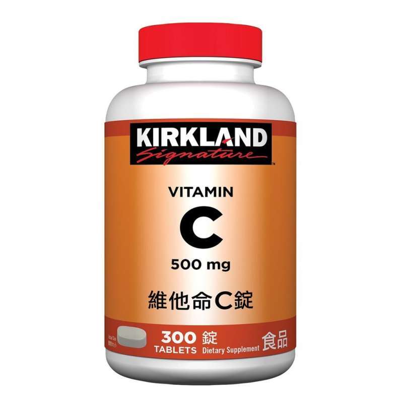 kirkland signature vitamin c 500mg suplemen kesehatan 300 tablets