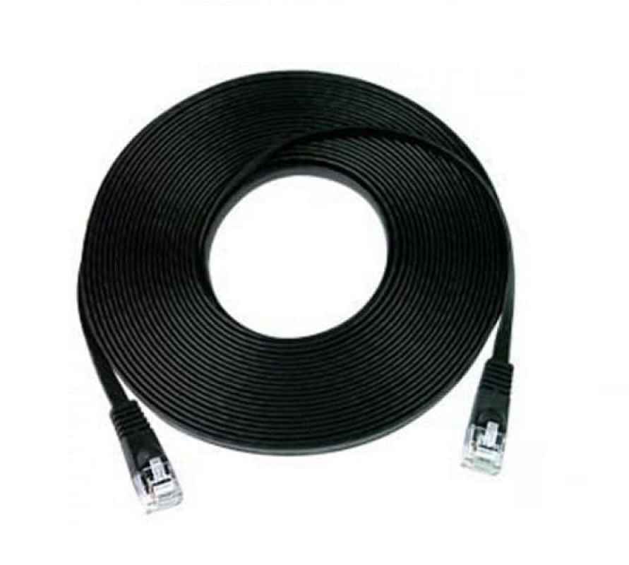 mediatech kabel lan flat 20m cat 6e flat lan cable 20m cat 6e 66926
