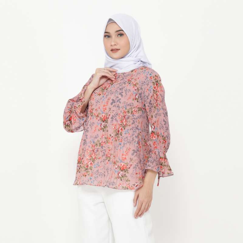 Jual Lure Muslimwear Baju Atasan Plisket Blouse Plisket Harajuku Lidi Original Lure Ceruti Babydoll Online Mei 2021 Blibli