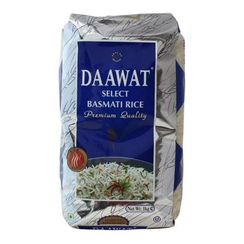 Jual Beras Basmati Daawat Premium Rice 1kg Authentic High Aroma Basmati Rice Murah Mei 2021 Jual Beras Basmati Daawat Premium Rice 1kg Authentic High Aroma Basmati Rice Murah Mei 2021