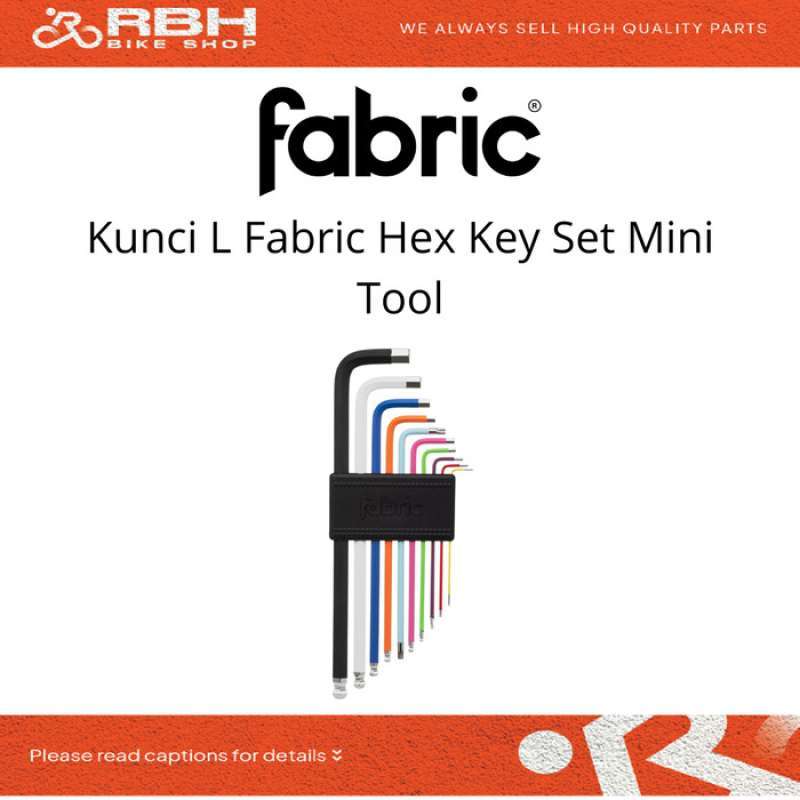 Promo Kunci Sepeda Road Bike L Fabric Hex Key Set Mini Tool Diskon