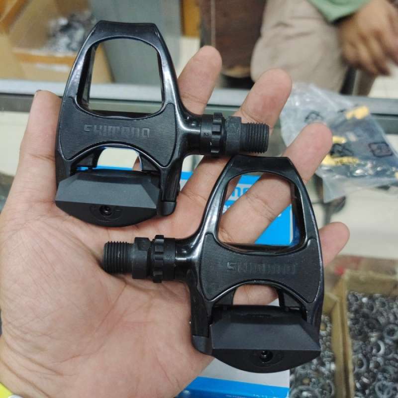 Promo SPD SL Pedal PD R540 Pedal Cleat Road Bike PD R540 HITAM