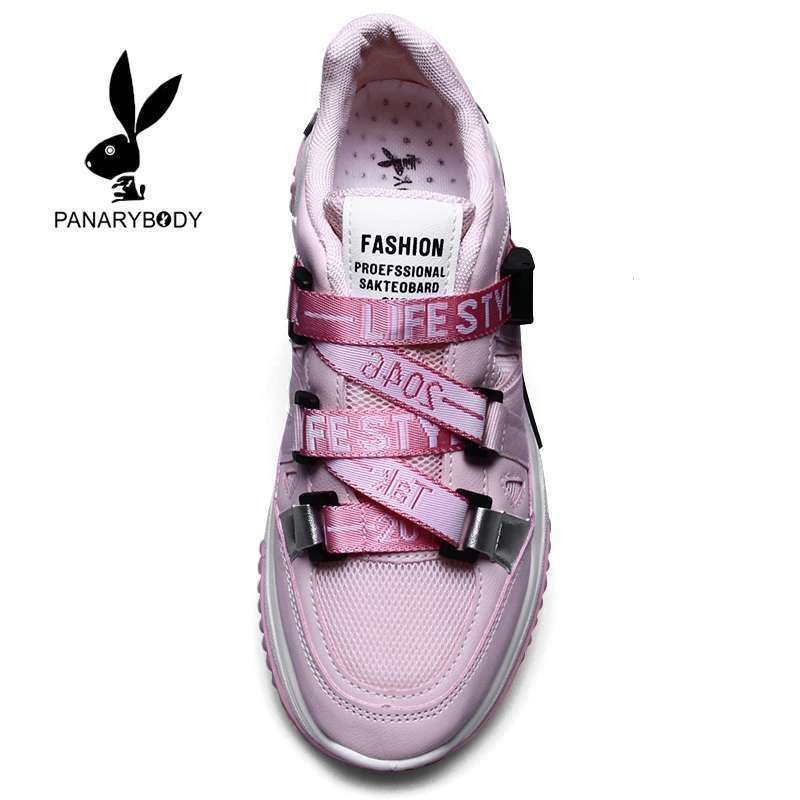 Jual Sepatu Sneakers Wanita Sport Sepatu Sport Kasual Wanita Sneakers Merah Muda Hitam Putih Karet Online Oktober 2020 Blibli Com