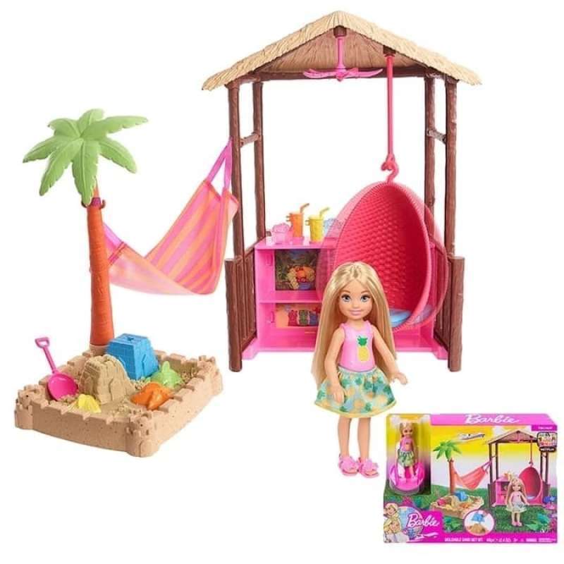 Jual Barbie Moldable Sand Net Barbie Chelsea Tiki Hut Barbie Netflix Online September 2020 Blibli Com