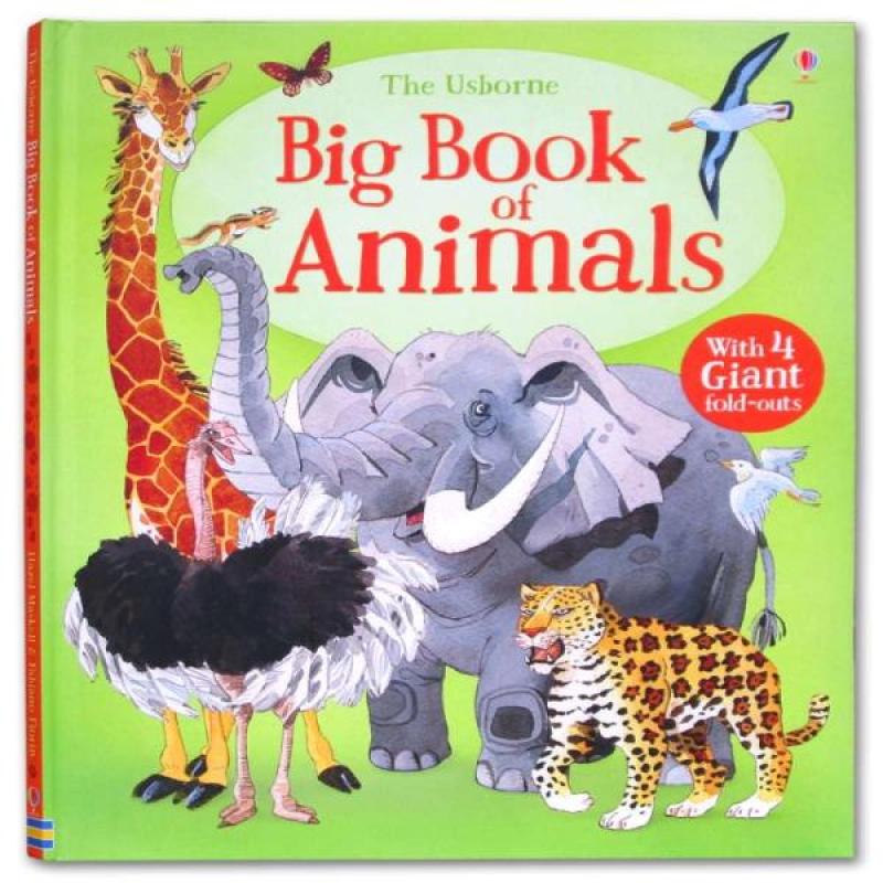 Jual The Usborne Big Book Of Animals With 4 Giant Fold Outs Online November 2020 Blibli Com