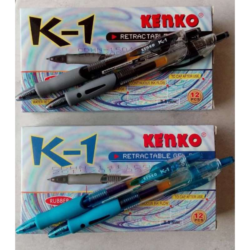Jual Lusin Pen Gel Kenko K1 Pulpen Kenko Cetek Online Desember 2020 Blibli