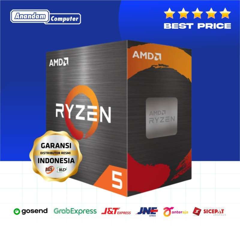Jual Amd Ryzen™ 5600x Processor 6c/12t, 35mb Cache, Up To